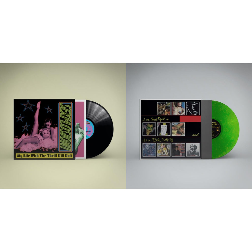 This is a 2 LP Vinyl SKU bundle.
1.This LP Vinyl is brand new.Format: LP VinylMusic Style: HouseThis item's title is: Sexplosion! (Reissue)Artist: My Life With The Thrill Kill KultLabel: Rock/PopBarcode: 860007249143
2.This LP Vinyl is brand new.