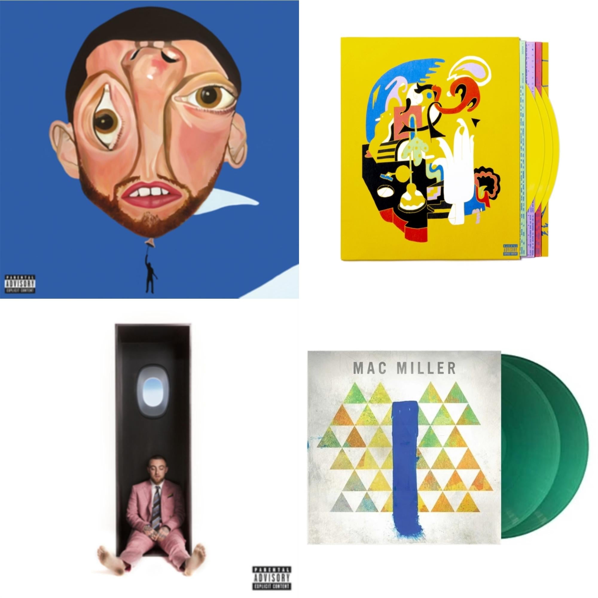 Balloonerism (2LP) & Faces (3LP/Yellow Vinyl) & Swimming (X) & Blue Slide Park (Translucent Green Vinyl/2LP)