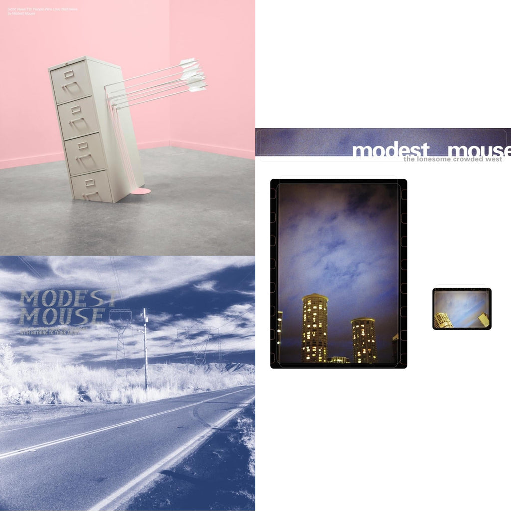 Good News For People Who Love Bad News (Deluxe) (2LP/Baby Pink & Spring Green Vinyl) & This Is A Long Drive For Someone With Nothing To Think About (2LP) & Lonesome Crowded West (2LP)
