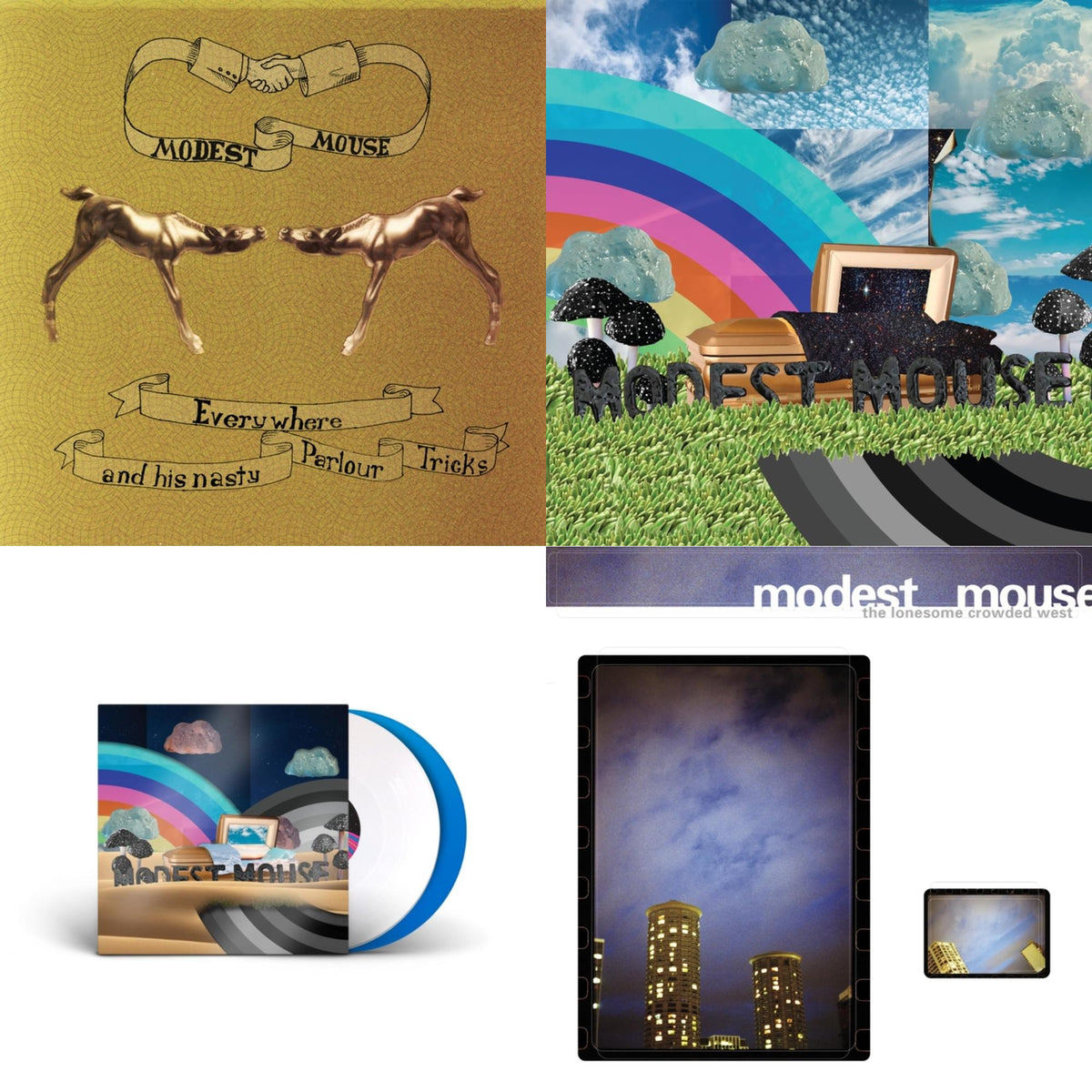 Everywhere & His Nasty Parlor Tricks (180G) & Golden Casket (X) (2LP) & Golden Casket (X) (Deluxe/Limited Edition/White & Sky Blue Vinyl/2LP) (I) & Lonesome Crowded West (2LP)