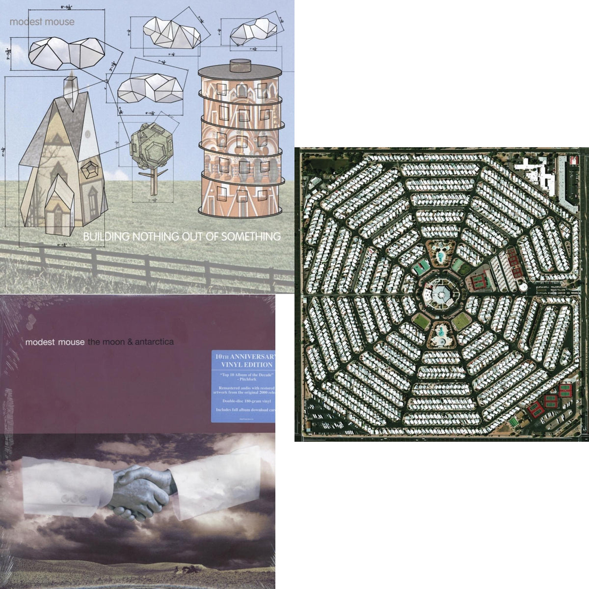 Building Nothing Out Of Something & Moon & Antarctica (2LP/Dl Card/180G/10Th Anniversary Edition) & Strangers To Ourselves (2LP/180G/Dl Card)
