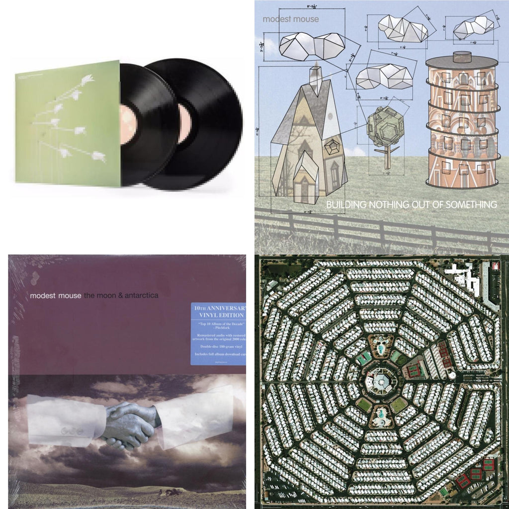 This is a 4 LP Vinyl SKU bundle.
1.This LP Vinyl is brand new.Format: LP VinylMusic Style: Alternative RockThis item's title is: Good News For People Who Love Bad News (Pa/2LP/180G/Gatefold)Artist: Modest MouseLabel: LEGACYBarcode: 696998712515Release Date: 4/6/2004
2.