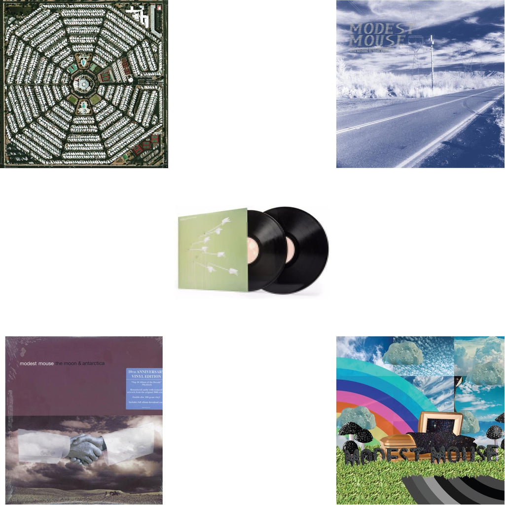 This is a 5 LP Vinyl SKU bundle.
1.This LP Vinyl is brand new.Format: LP VinylMusic Style: Alternative RockThis item's title is: Golden Casket (X) (2LP)Artist: Modest MouseLabel: EPICBarcode: 194398941011Release Date: 9/10/2021
2.This LP Vinyl is brand new.