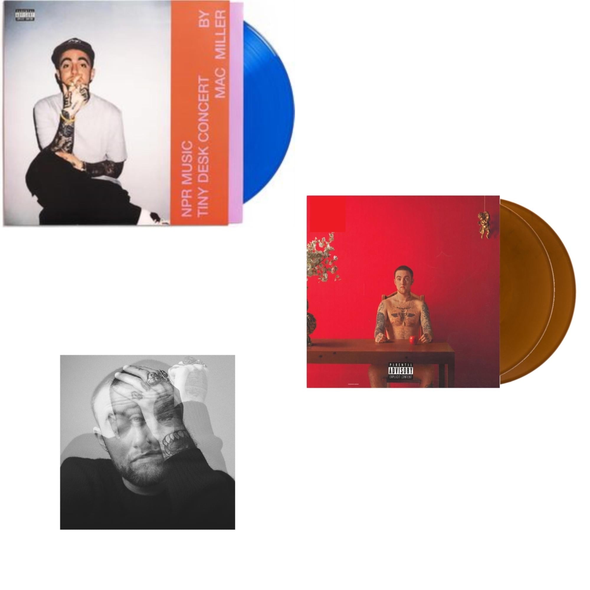 Npr Music Tiny Desk Concert (Translucent Blue LP Vinyl/B-Side Etching/Insert) & Circles (White Vinyl/2LP) & Watching Movies With The Sound Off (Brown Vinyl/2LP)