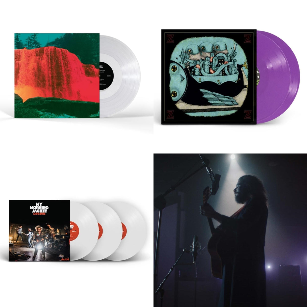 Waterfall Ii (Clear LP Vinyl) & Z (2LP/Purple Vinyl) & Live 2015 (White Vinyl/3LP) & Live From Rca Studio A (Jim James Acoustic)