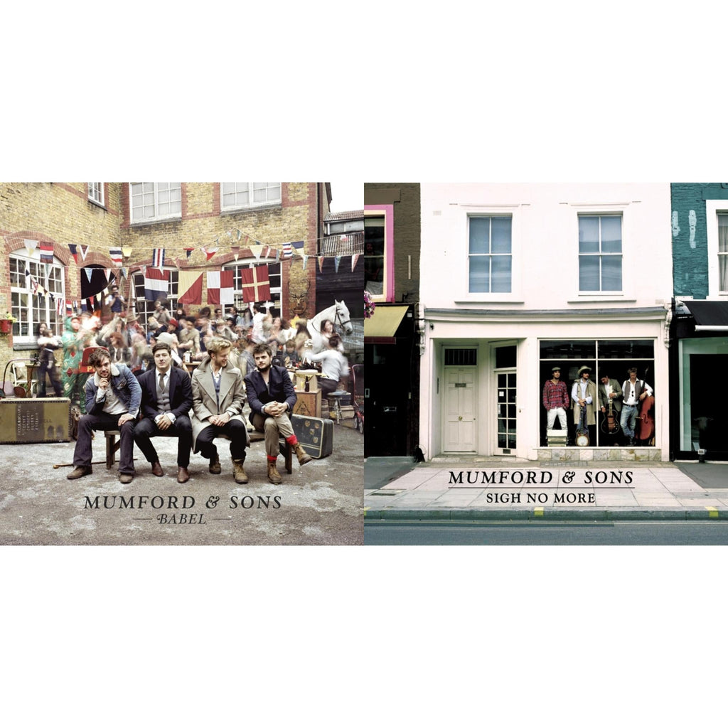 Mumford & Sons - Sigh No More & Babel - LP Vinyl Bundle