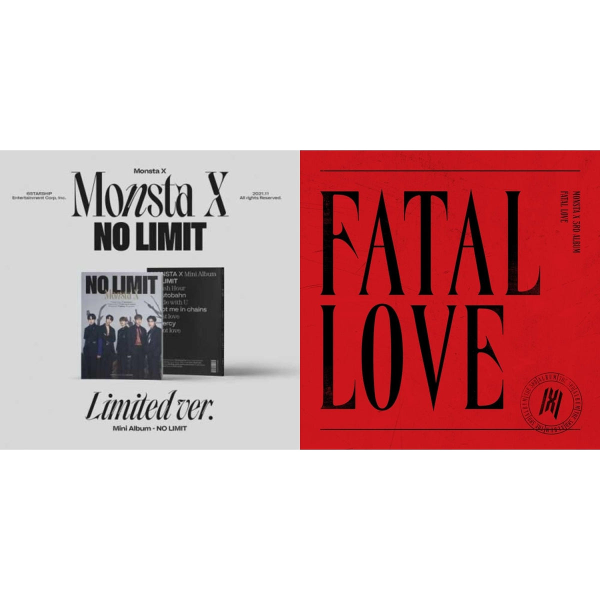 Fatal Love: Vol. 3 & No Limit (Limited Ver.)