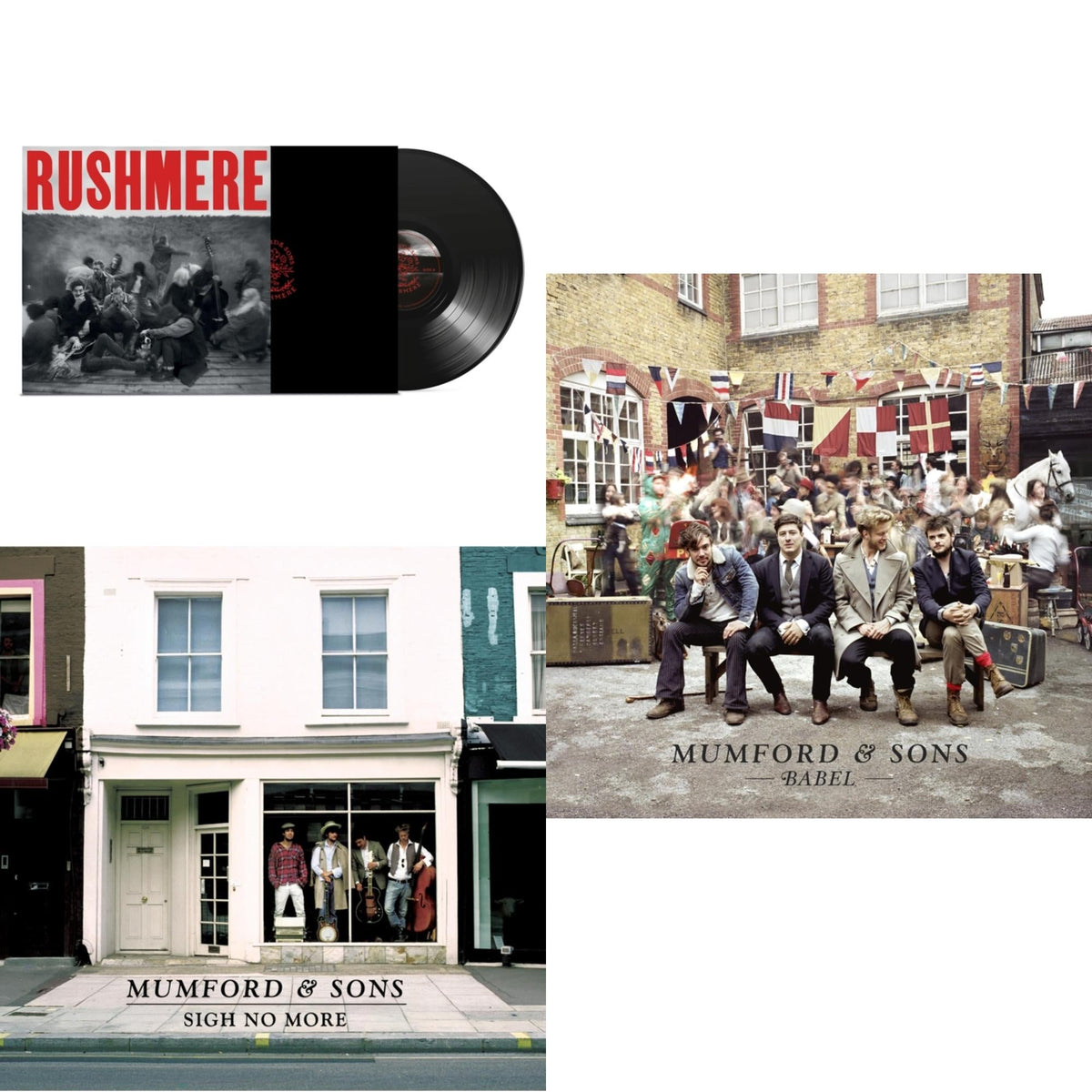 Rushmere (Eco LP Vinyl) & Sigh No More & Babel