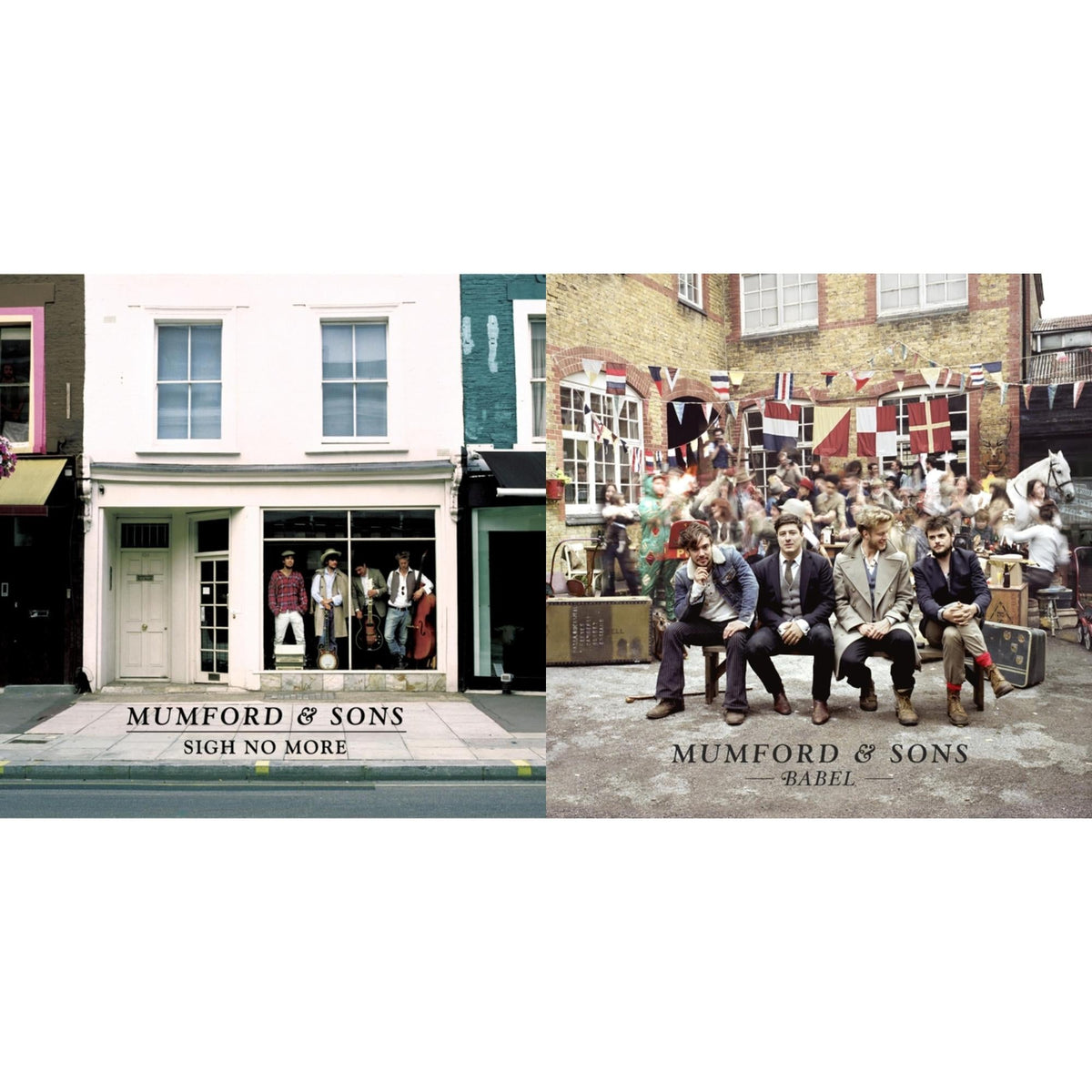 Mumford & Sons - Sigh No More & Babel - LP Vinyl Bundle