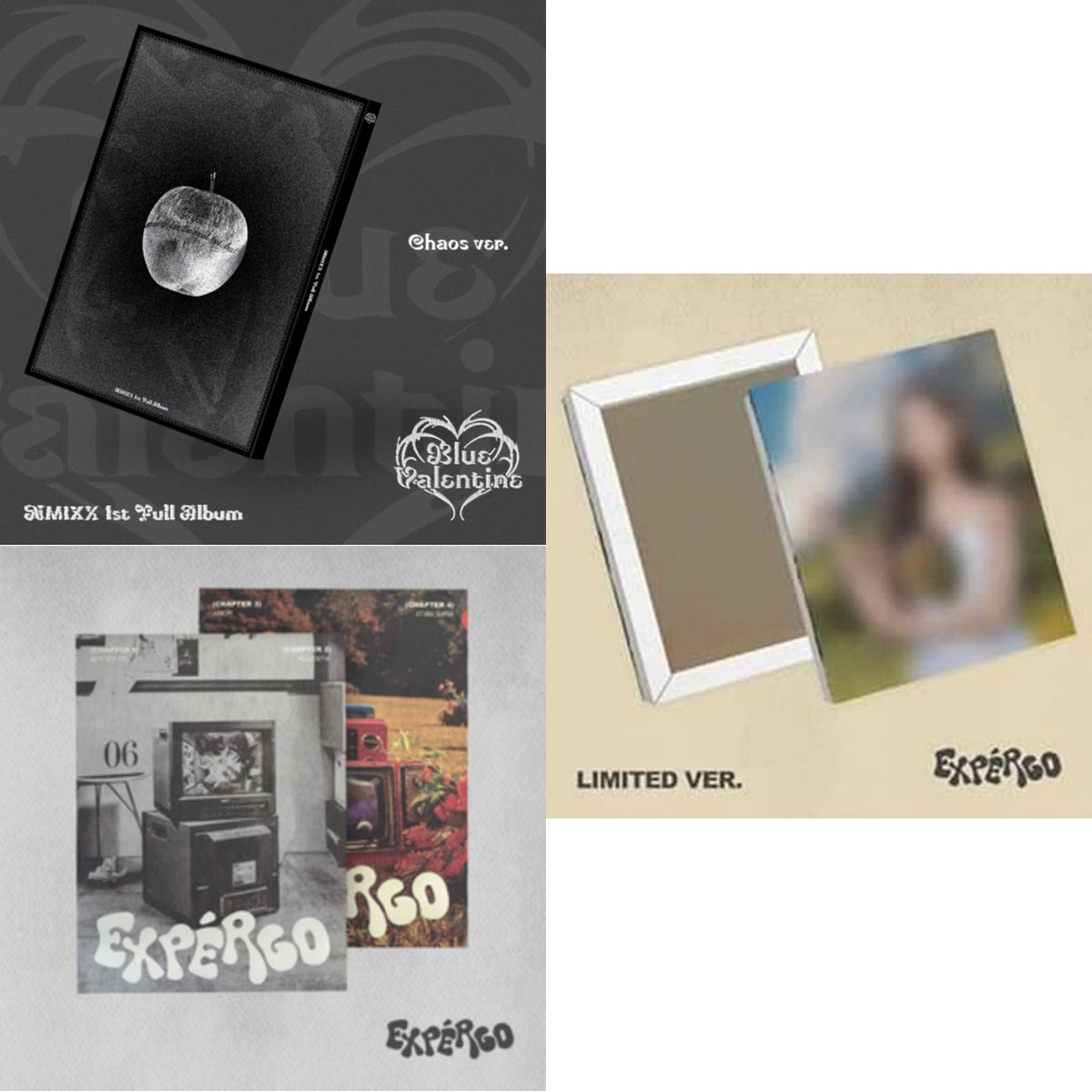 Blue Valentine (Chaos Ver.) & Expergo & Expergo (Limited Version)