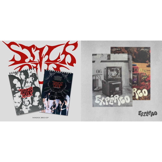 This is a 2 CD SKU bundle.
1.This CD is brand new.Format: CDThis item's title is: Fe3o4: Stick Out (Nephelomancy Ver.)Artist: NmixxBarcode: 198704000126Release Date: 8/23/2024
2.This CD is brand new.