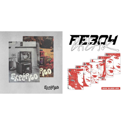 This is a 2 CD SKU bundle.
1.This CD is brand new.Format: CDThis item's title is: Fe304: Break (Mixx Blood Version)Artist: NmixxBarcode: 196922692277Release Date: 1/19/2024
2.This CD is brand new.