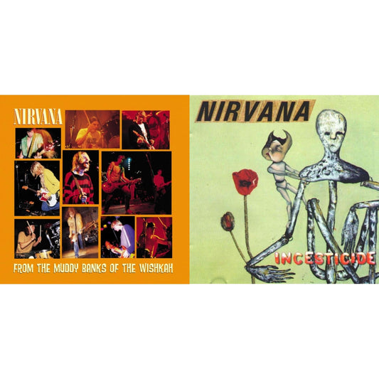 This is a 2 LP Vinyl SKU bundle.
1.This LP Vinyl is brand new.Format: LP VinylMusic Style: GrungeThis item's title is: Incesticide (20Th Anniversary 45RPM Edition)Artist: NirvanaLabel: GEFFENBarcode: 602537204830Release Date: 1/13/2017
2.This LP Vinyl is brand new.