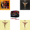 This is a 5 LP Vinyl SKU bundle.
1.This LP Vinyl is brand new.Format: LP VinylMusic Style: GrungeThis item's title is: In Utero (30Th Anniversary) (LP/10 Inch)Artist: NirvanaLabel: GEFFENBarcode: 602455178589Release Date: 10/27/2023
2.This LP Vinyl is brand new.