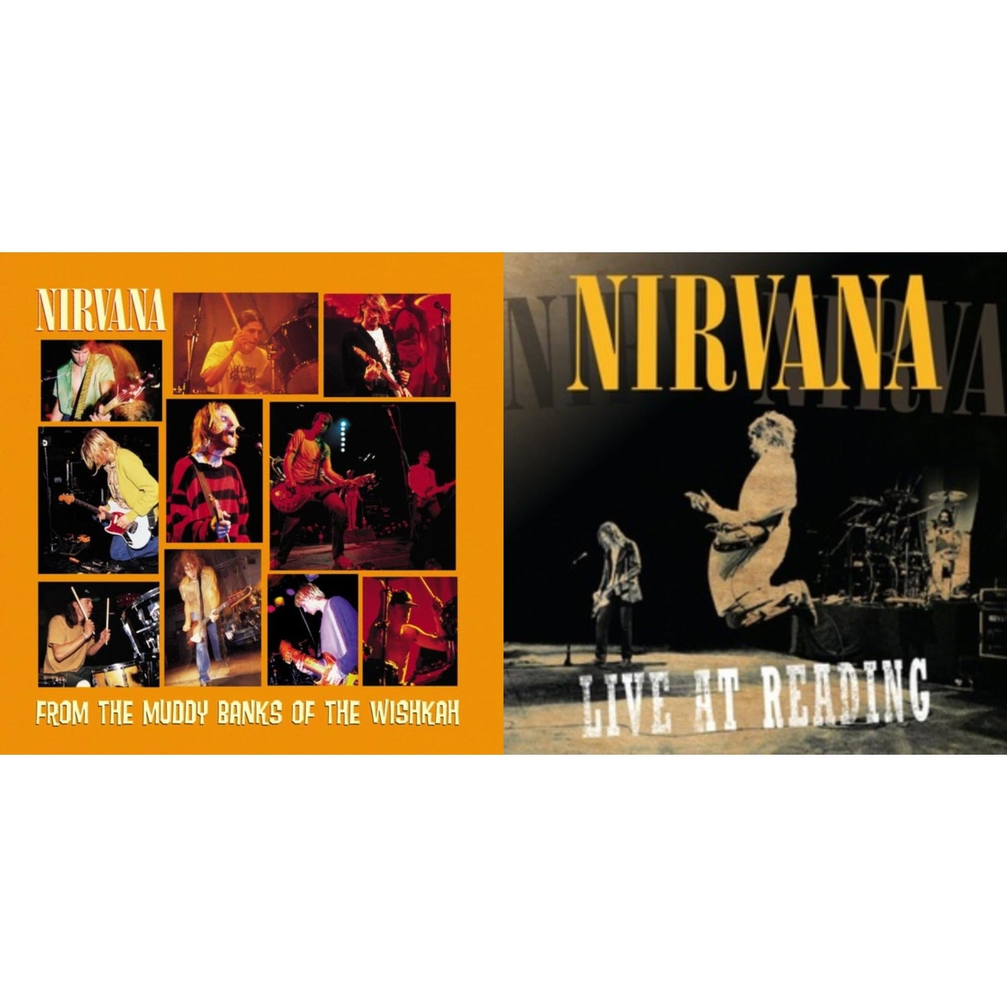 This is a 2 LP Vinyl SKU bundle.
1.This LP Vinyl is brand new.Format: LP VinylMusic Style: EurodanceThis item's title is: Live At ReadingArtist: NirvanaLabel: GEFFENBarcode: 602527212173Release Date: 12/21/2009
2.This LP Vinyl is brand new.