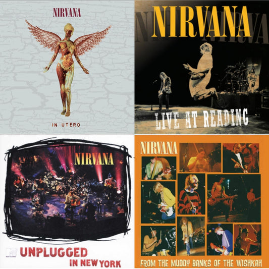 This is a 4 CD SKU bundle.
1.This CD is brand new.Format: CDMusic Style: GrungeThis item's title is: In Utero (30Th Anniversary) (2CD)Artist: NirvanaLabel: UMeBarcode: 602455178572Release Date: 10/27/2023
2.This CD is brand new.