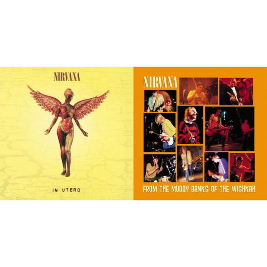 This is a 2 LP Vinyl SKU bundle.
1.This LP Vinyl is brand new.Format: LP VinylMusic Style: GrungeThis item's title is: In Utero (180G/33-1/3 RPM)Artist: NirvanaLabel: GEFFENBarcode: 720642453612Release Date: 11/18/2022
2.This LP Vinyl is brand new.