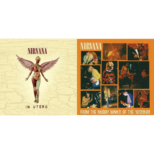 This is a 2 CD SKU bundle.
1.This CD is brand new.Format: CDMusic Style: GrungeThis item's title is: In UteroArtist: NirvanaLabel: GEFFENBarcode: 602537502950Release Date: 9/24/2013
2.This CD is brand new.
