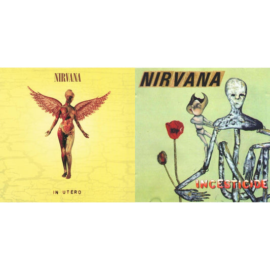 This is a 2 LP Vinyl SKU bundle.
1.This LP Vinyl is brand new.Format: LP VinylMusic Style: GrungeThis item's title is: Incesticide (20Th Anniversary 45RPM Edition)Artist: NirvanaLabel: GEFFENBarcode: 602537204830Release Date: 1/13/2017
2.This LP Vinyl is brand new.