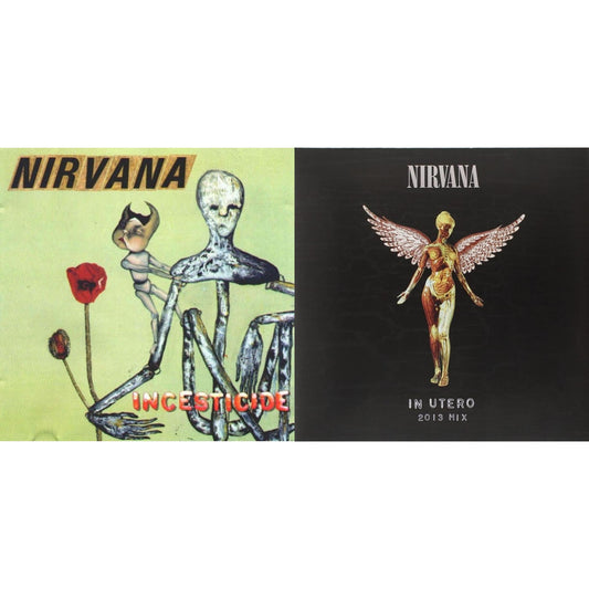 This is a 2 LP Vinyl SKU bundle.
1.This LP Vinyl is brand new.Format: LP VinylMusic Style: GrungeThis item's title is: Incesticide (20Th Anniversary 45RPM Edition)Artist: NirvanaLabel: GEFFENBarcode: 602537204830Release Date: 1/13/2017
2.This LP Vinyl is brand new.