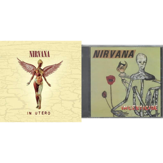 This is a 2 CD SKU bundle.
1.This CD is brand new.Format: CDMusic Style: GrungeThis item's title is: In UteroArtist: NirvanaLabel: GEFFENBarcode: 602537502950Release Date: 9/24/2013
2.This CD is brand new.