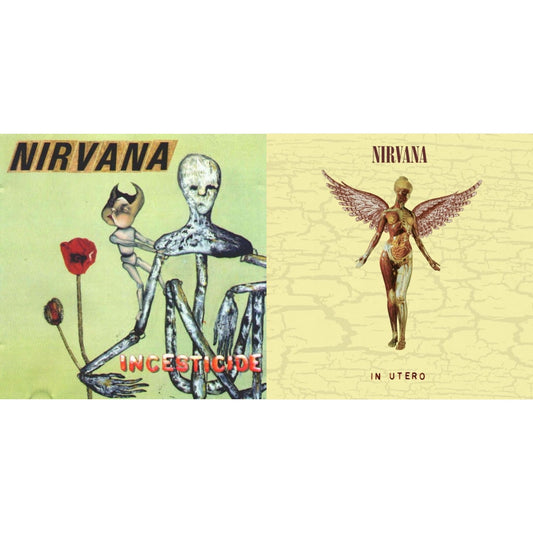 This is a 2 LP Vinyl SKU bundle.
1.This LP Vinyl is brand new.Format: LP VinylMusic Style: GrungeThis item's title is: In Utero (30Th Anniversary) (LP/10 Inch)Artist: NirvanaLabel: GEFFENBarcode: 602455178589Release Date: 10/27/2023
2.This LP Vinyl is brand new.