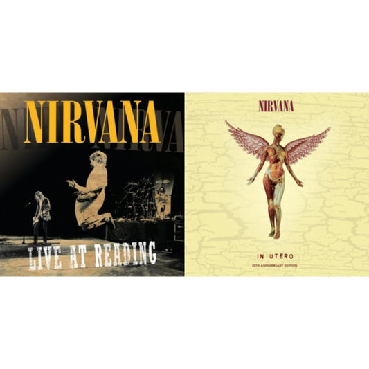 This is a 2 LP Vinyl SKU bundle.
1.This LP Vinyl is brand new.Format: LP VinylMusic Style: EurodanceThis item's title is: Live At ReadingArtist: NirvanaLabel: GEFFENBarcode: 602527212173Release Date: 12/21/2009
2.This LP Vinyl is brand new.