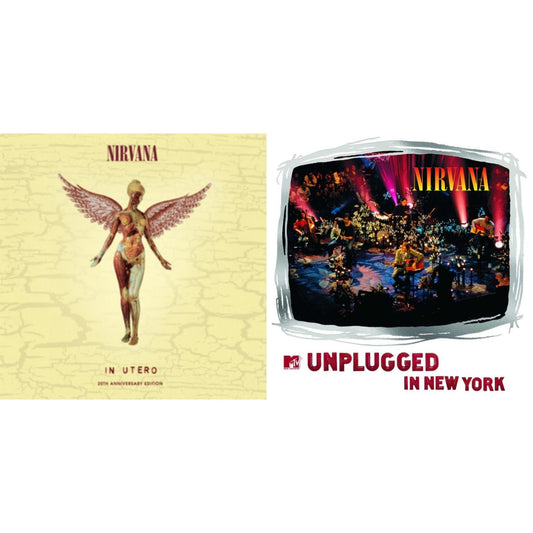 This is a 2 LP Vinyl SKU bundle.
1.This LP Vinyl is brand new.Format: LP VinylMusic Style: GrungeThis item's title is: In UteroArtist: NirvanaLabel: Universal Music GroupBarcode: 602537483464Release Date: 9/24/2013
2.This LP Vinyl is brand new.