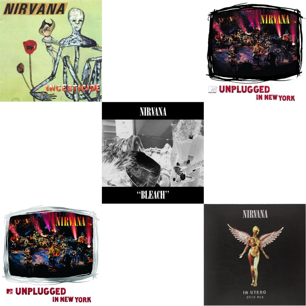 Bleach & Incesticide (20Th Anniversary 45RPM Edition) & In Utero: 2013 Mix (2LP) & Mtv Unplugged In New York (2 LP) & Unplugged In N.Y.