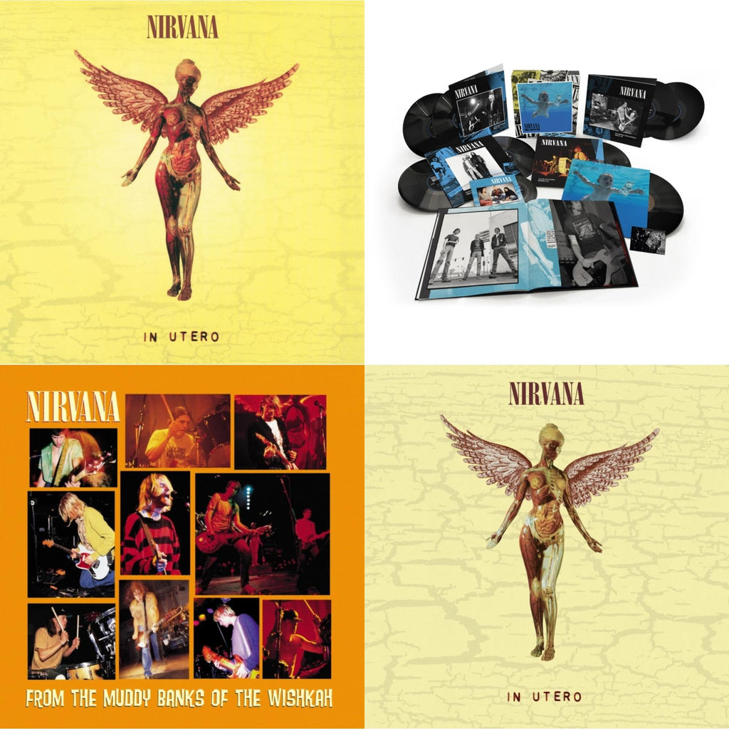 This is a 4 LP Vinyl SKU bundle.
1.This LP Vinyl is brand new.Format: LP VinylMusic Style: Alternative RockThis item's title is: Nevermind (30Th Anniversary/Super Deluxe/8LP/7Inch)Artist: NirvanaLabel: GEFFENBarcode: 602435979861Release Date: 5/27/2022
2.This LP Vinyl is brand new.