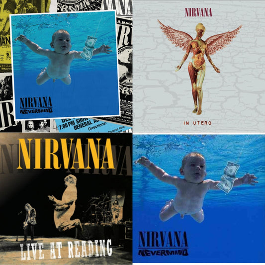 This is a 4 CD SKU bundle.
1.This CD is brand new.Format: CDMusic Style: GrungeThis item's title is: Nevermind (30Th Anniversary/Deluxe/2CD)Artist: NirvanaLabel: GEFFENBarcode: 602438625314Release Date: 11/12/2021
2.This CD is brand new.