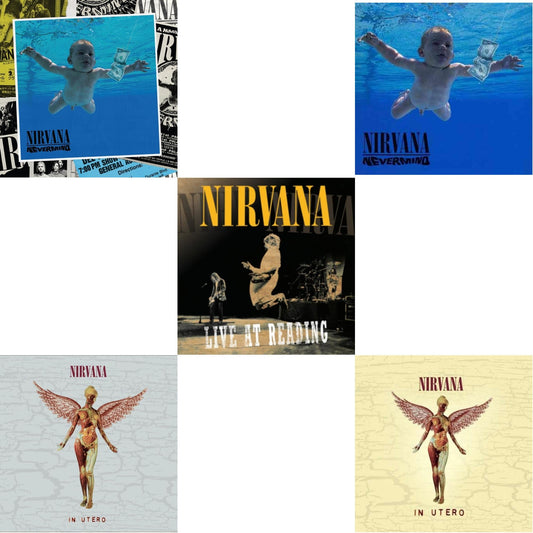 This is a 5 CD SKU bundle.
1.This CD is brand new.Format: CDMusic Style: GrungeThis item's title is: Nevermind (30Th Anniversary/Deluxe/2CD)Artist: NirvanaLabel: GEFFENBarcode: 602438625314Release Date: 11/12/2021
2.This CD is brand new.