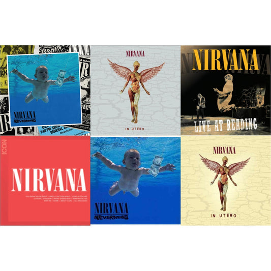 This is a 6 CD SKU bundle.
1.This CD is brand new.Format: CDMusic Style: GrungeThis item's title is: Nevermind (30Th Anniversary/Deluxe/2CD)Artist: NirvanaLabel: GEFFENBarcode: 602438625314Release Date: 11/12/2021
2.This CD is brand new.