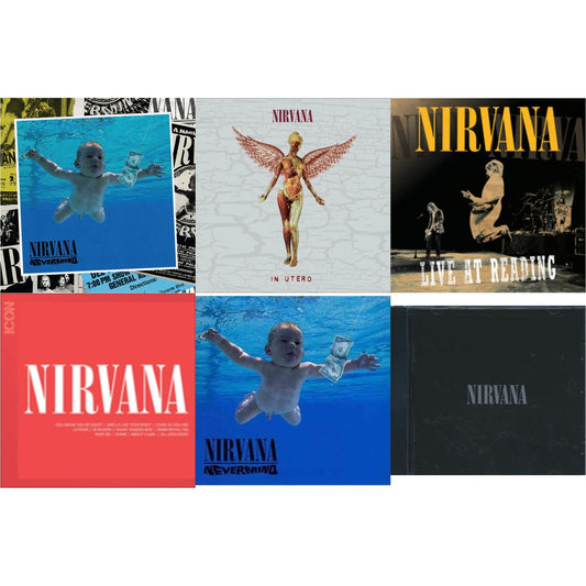 This is a 6 CD SKU bundle.
1.This CD is brand new.Format: CDMusic Style: GrungeThis item's title is: Nevermind (30Th Anniversary/Deluxe/2CD)Artist: NirvanaLabel: GEFFENBarcode: 602438625314Release Date: 11/12/2021
2.This CD is brand new.
