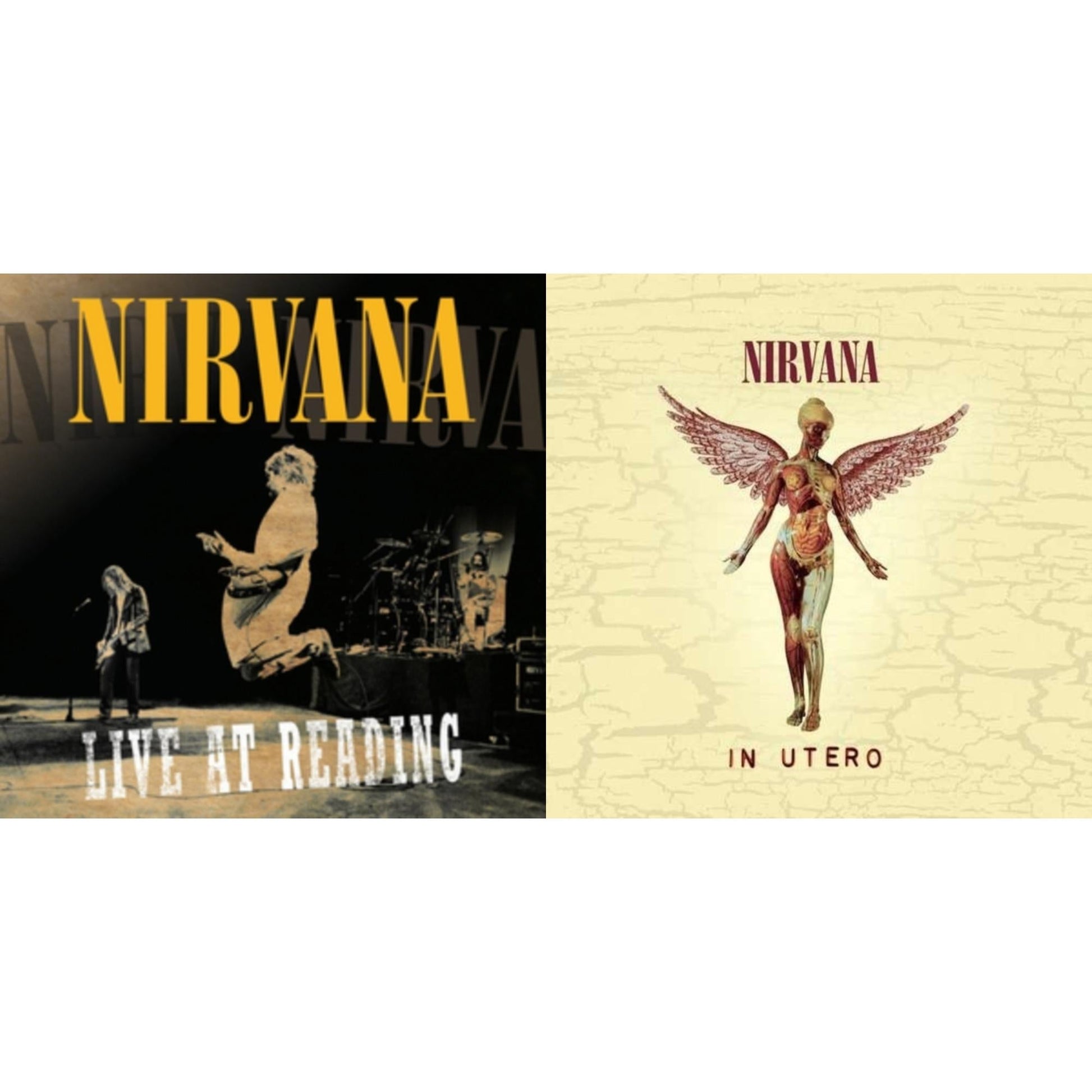 This is a 2 CD SKU bundle.
1.This CD is brand new.Format: CDMusic Style: Alternative RockThis item's title is: Live At ReadingArtist: NirvanaLabel: DGCBarcode: 602527203676Release Date: 11/3/2009
2.This CD is brand new.