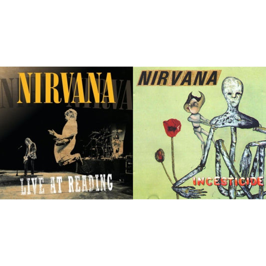 This is a 2 LP Vinyl SKU bundle.
1.This LP Vinyl is brand new.Format: LP VinylMusic Style: EurodanceThis item's title is: Live At ReadingArtist: NirvanaLabel: GEFFENBarcode: 602527212173Release Date: 12/21/2009
2.This LP Vinyl is brand new.