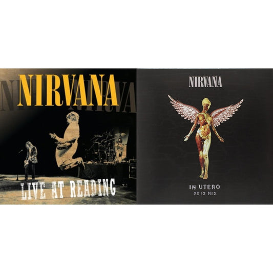 This is a 2 LP Vinyl SKU bundle.
1.This LP Vinyl is brand new.Format: LP VinylMusic Style: EurodanceThis item's title is: Live At ReadingArtist: NirvanaLabel: GEFFENBarcode: 602527212173Release Date: 12/21/2009
2.This LP Vinyl is brand new.