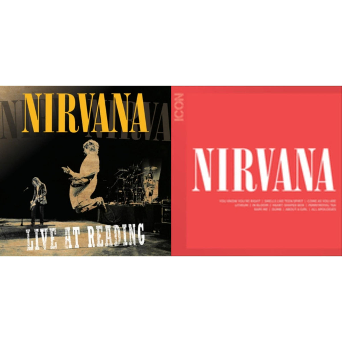 This is a 2 CD SKU bundle.
1.This CD is brand new.Format: CDMusic Style: Alternative RockThis item's title is: Live At ReadingArtist: NirvanaLabel: DGCBarcode: 602527203676Release Date: 11/3/2009
2.This CD is brand new.