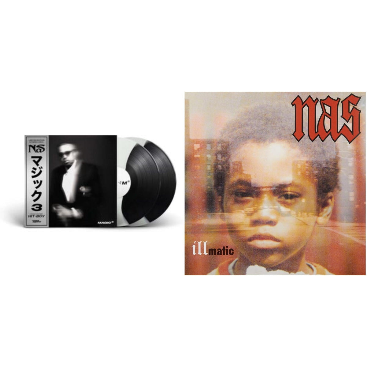 Nas - Magic 3 (2LP/Coloured Vinyl) & Illmatic