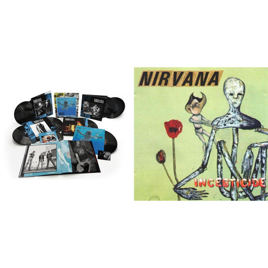 This is a 2 LP Vinyl SKU bundle.
1.This LP Vinyl is brand new.Format: LP VinylMusic Style: Alternative RockThis item's title is: Nevermind (30Th Anniversary/Super Deluxe/8LP/7Inch)Artist: NirvanaLabel: GEFFENBarcode: 602435979861Release Date: 5/27/2022
2.This LP Vinyl is brand new.