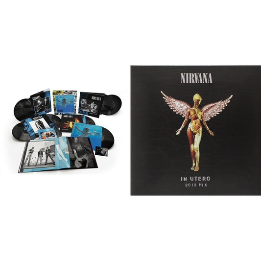 This is a 2 LP Vinyl SKU bundle.
1.This LP Vinyl is brand new.Format: LP VinylMusic Style: Alternative RockThis item's title is: Nevermind (30Th Anniversary/Super Deluxe/8LP/7Inch)Artist: NirvanaLabel: GEFFENBarcode: 602435979861Release Date: 5/27/2022
2.This LP Vinyl is brand new.