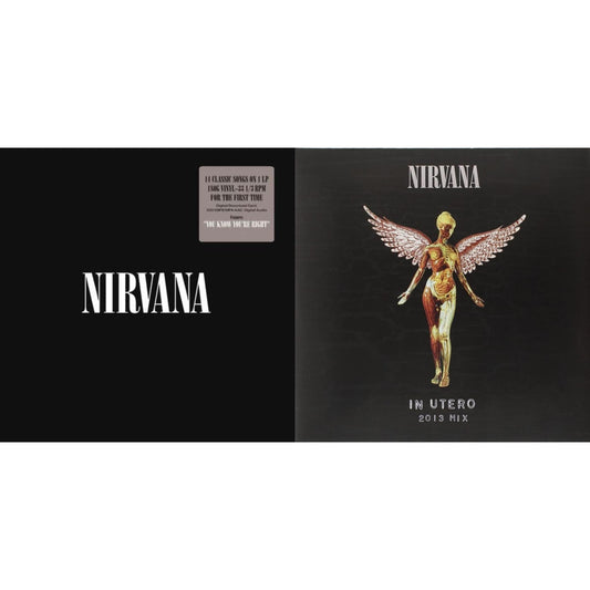 This is a 2 LP Vinyl SKU bundle.
1.This LP Vinyl is brand new.Format: LP VinylMusic Style: GrungeThis item's title is: In Utero: 2013 Mix (2LP)Artist: NirvanaLabel: GEFFEN RECORDSBarcode: 602537483471Release Date: 5/19/2014
2.This LP Vinyl is brand new.