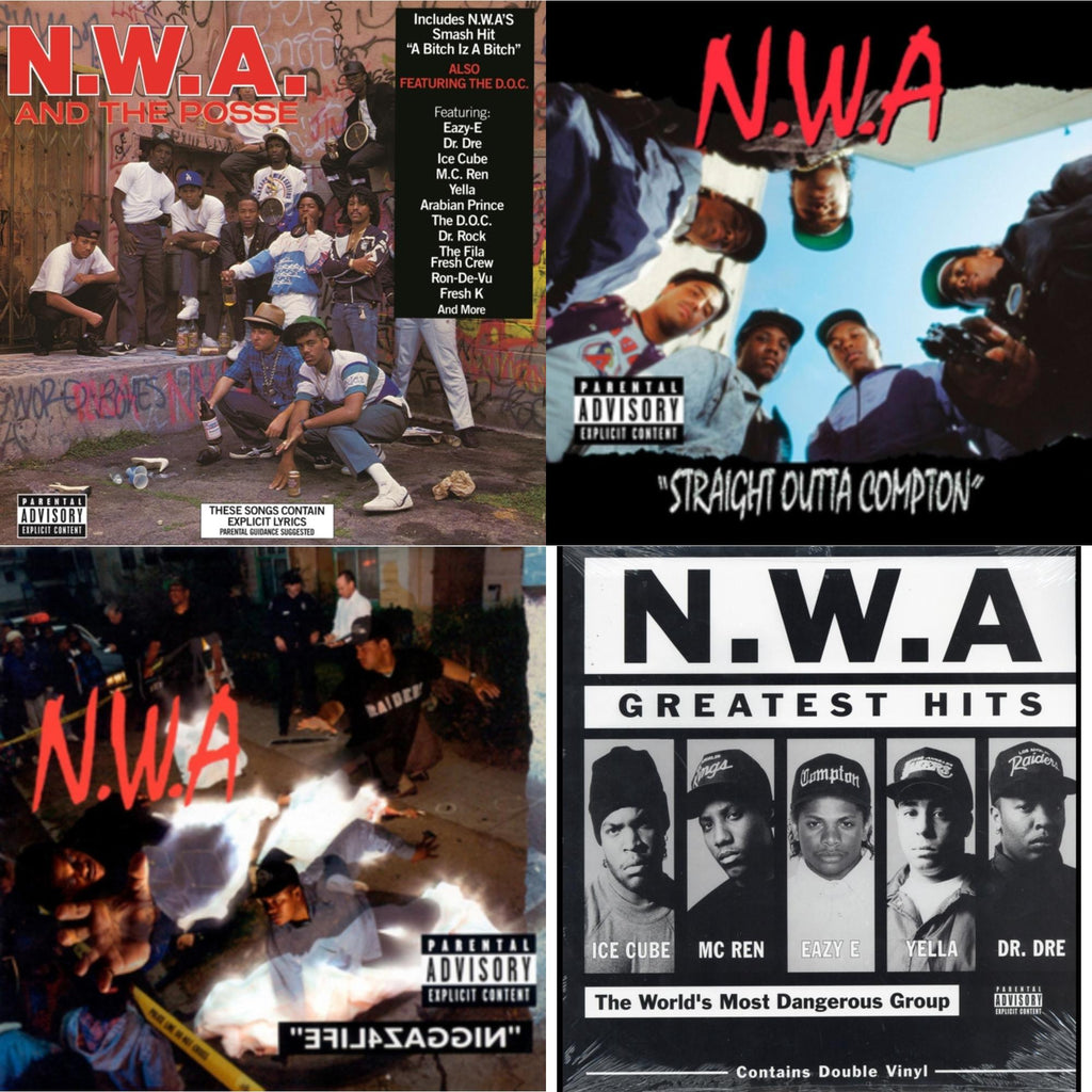 N.W.A. & The Posse (180G) & Straight Outta Compton & Niggaz4life (X) & N.W.A. Greatest Hits