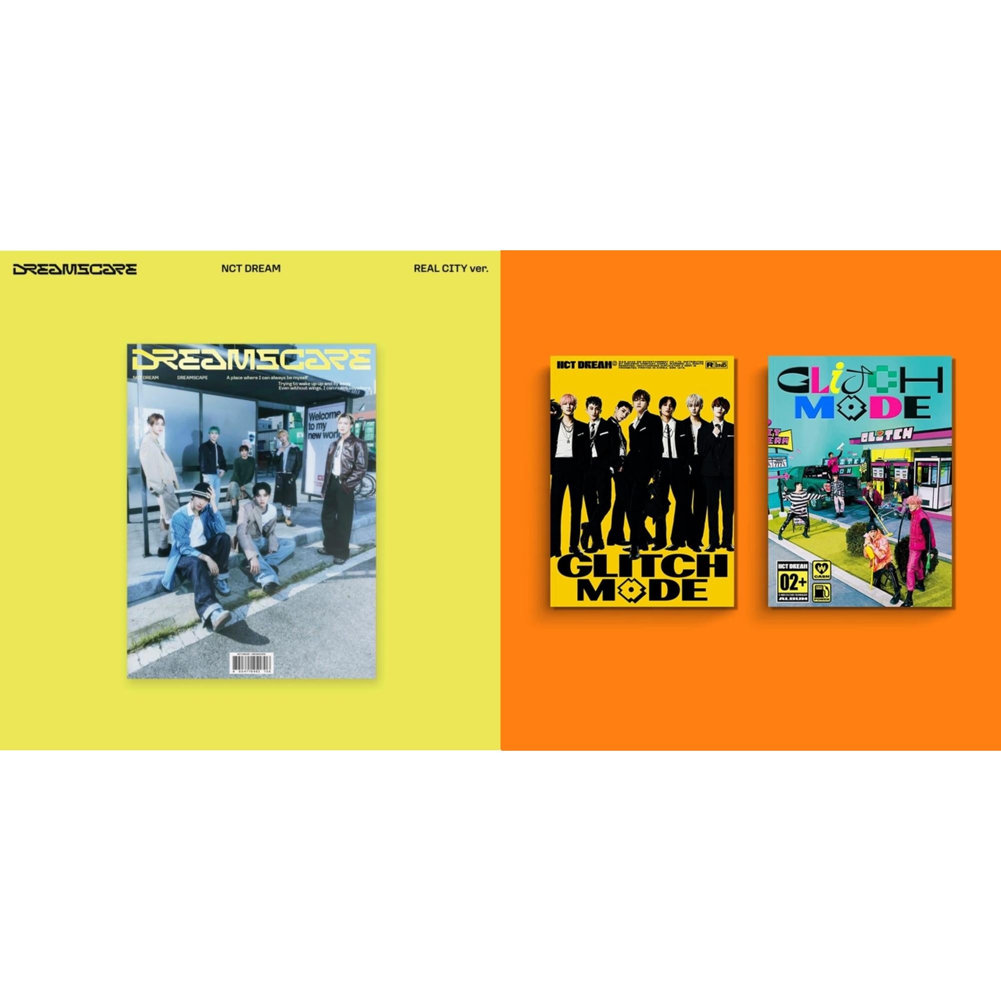 4Th Album Dreamscape (Dreamscape Ver.) & Glitch Mode (Photobook Ver.)