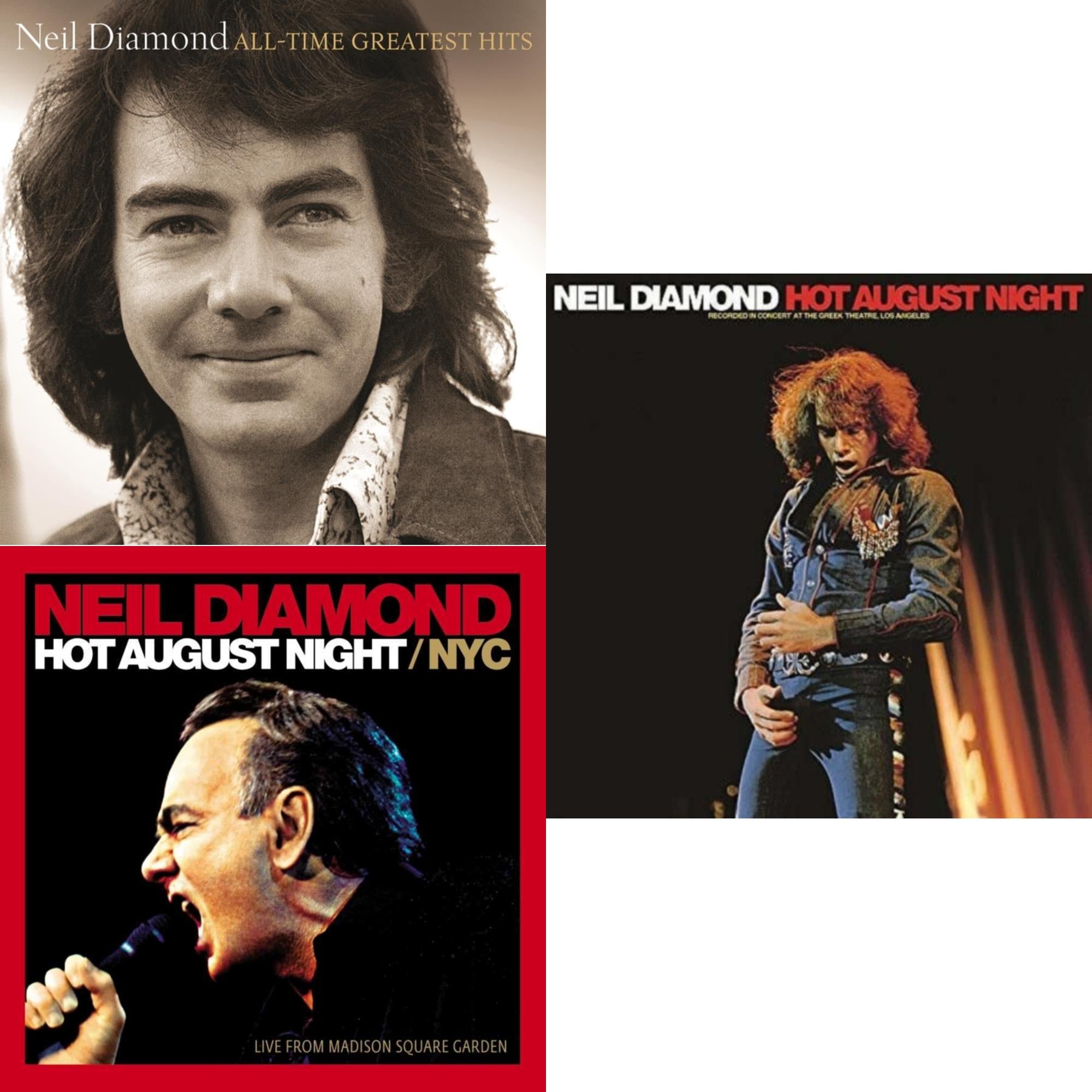 All-Time Greatest Hits & Hot August Night/Nyc Live From Madison Square Garden (2LP) & Hot August Night (180G)