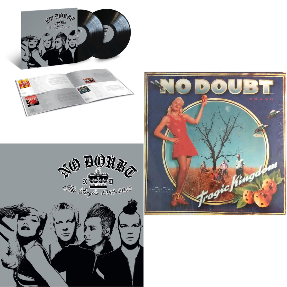 Singles 1992-2003 (2LP) & Singles 1992-2003 (2LP/Orange Vinyl) & Tragic Kingdom