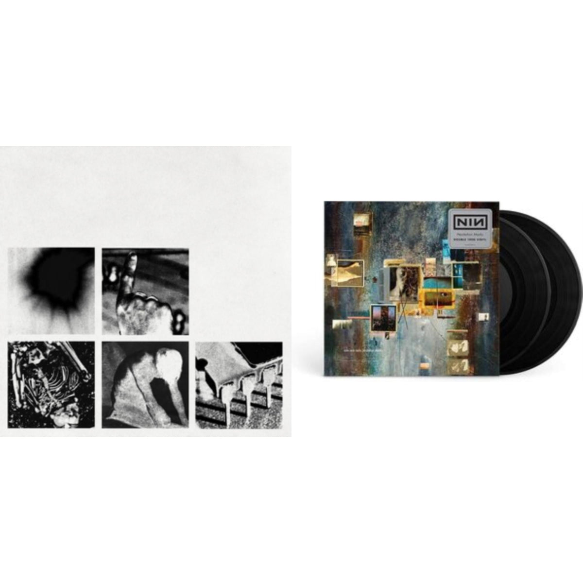 This is a 2 LP Vinyl SKU bundle.
1.This LP Vinyl is brand new.Format: LP VinylMusic Style: IndustrialThis item's title is: Bad Witch (LP)Artist: Nine Inch NailsLabel: Capitol RecordsBarcode: 602567473367Release Date: 6/22/2018
2.This LP Vinyl is brand new.