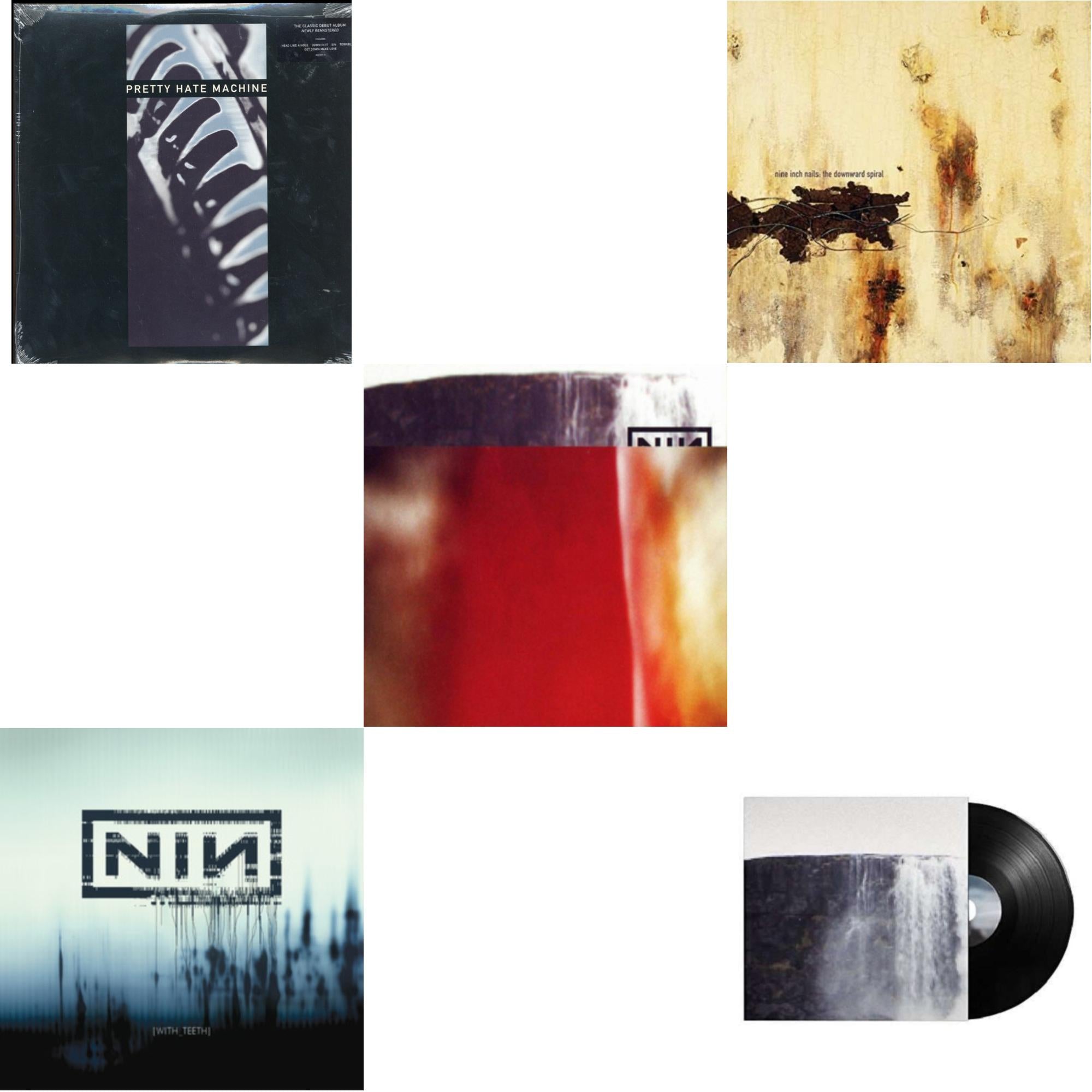 Pretty Hate Machine: 2010 Remaster & With Teeth (2LP) & Fragile (3LP/180G/2016 Remaster) & Downward Spiral (2LP/180G/2016 Remaster) & Fragile: Deviations 1 (Limited Edition 4LP)