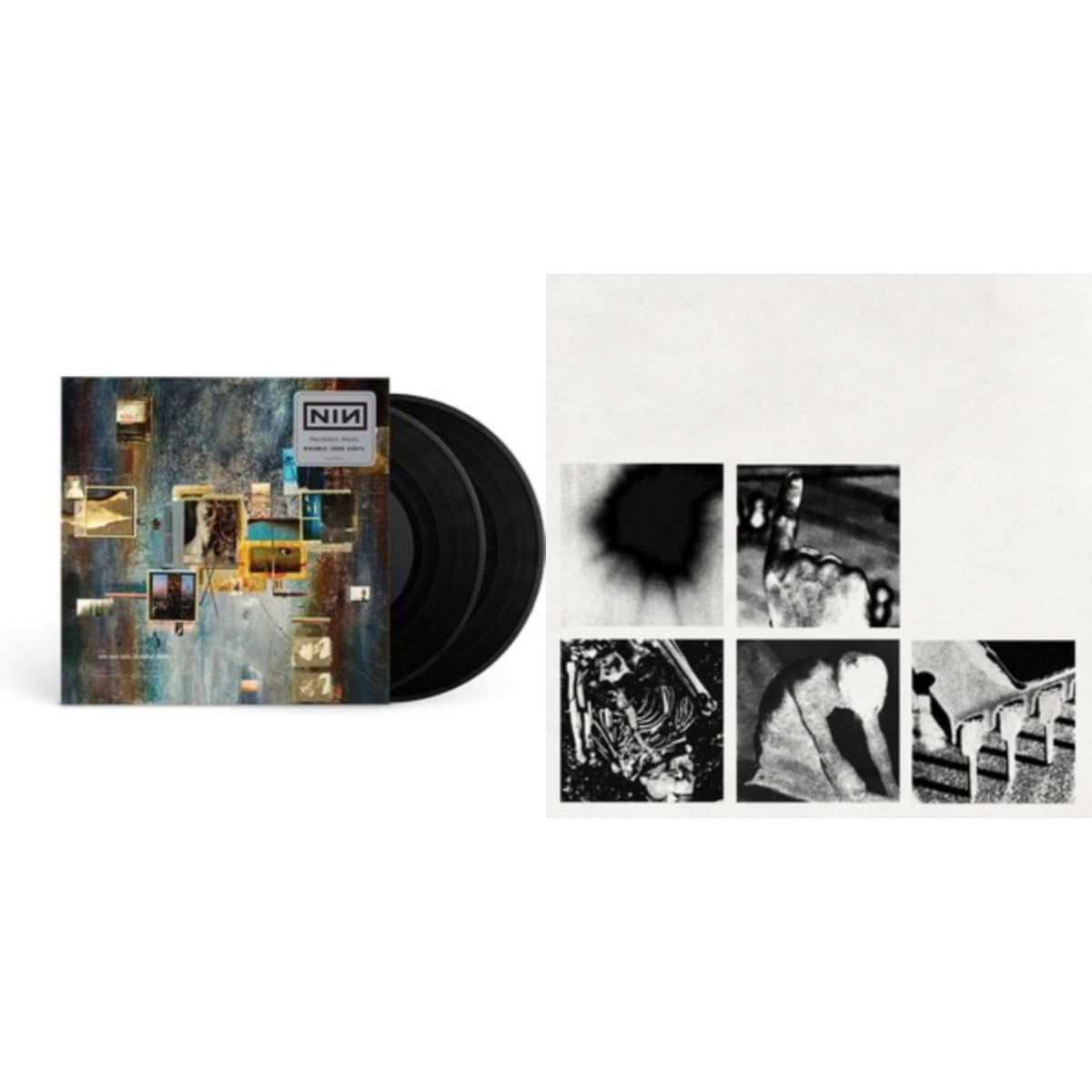 This is a 2 LP Vinyl SKU bundle.
1.This LP Vinyl is brand new.Format: LP VinylMusic Style: Alternative RockThis item's title is: Hesitation Marks (2LP)Artist: Nine Inch NailsLabel: LEGACYBarcode: 194398793917Release Date: 6/25/2021
2.This LP Vinyl is brand new.