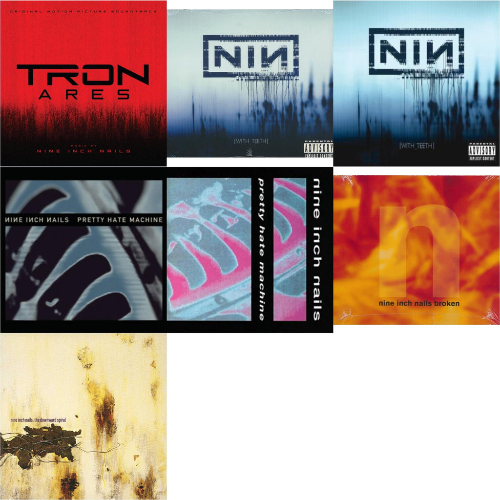 Tron: Ares (Ost) & With Teeth & With Teeth & Pretty Hate Machine & Pretty Hate Machine & Broken & Downward Spiral